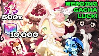 500+ Pulls on NEW Wedding Gacha and Featured Cookie Banner!