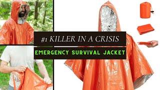 Emergency Survival Jacket - Stay Safe With the Space-Age "Jacket" That guard You From Any Situation