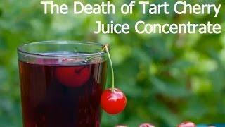 The Death of Tart Cherry Juice