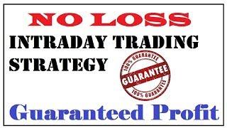 no loss intraday trading strategy | zero loss intraday strategy