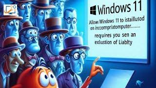 Microsoft autorise désormais l'installation de Windows 11 sur les PC incompatibles !