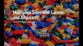 Multipage Sites with Laravel and AngularJS