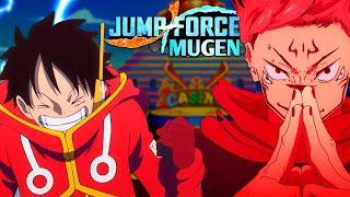 I played the CRAZIEST Anime Collab Game (1000+ Characters Jump Force Mugen)