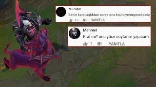 SOYTARI YAPACAKMIŞ! TR DARIUS 1.SİNE MEYDAN OKUDULAR! LOL PİT