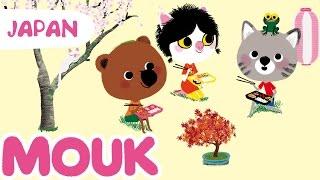 Mouk discovers Japan - 30 minutes compilation HD | Cartoon for kids