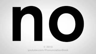 How to Say No