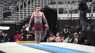 Brody Malone Vault 2021 US Championships Day 2