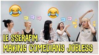 LE SSERAFIM Making Comedians Jobless