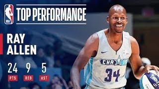 Ray Allen Puts On Vintage Performance In 2019 Celebrity Game | 2019 NBA All-Star