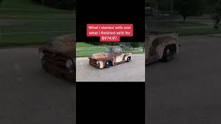 THE BEST $1000 DOLLAR BUILD ON THE PLANET! HOT RAT ROD CHASSIS SWAP ON A CHEAP BUDGET #caseyscustoms