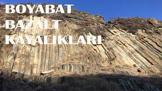 Boyabat Bazalt Kayalıkları