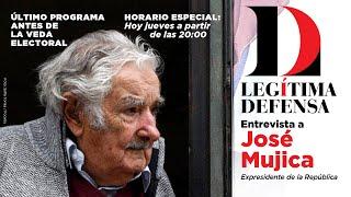 LEGÍTIMA DEFENSA / ENTREVISTA A JOSÉ "PEPE" MUJICA, EXPRESIDENTE DE LA REPÚBLICA