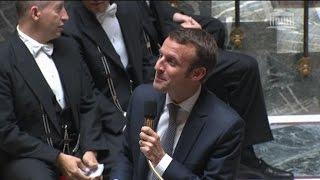 "Merci monsieur le débutant", le lapsus de Macron à l'Assemblée