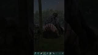 It's not possible to tame a Spino in Ark: Survival Evolved without using a trap #shorts #ark #gaming