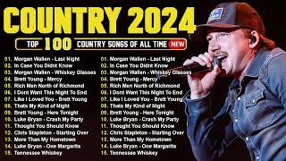 Country Music 2024 - Morgan Wallen, Luke Combs, Brett Young, Kane Brown, Luke Bryan, Chris Stapleton