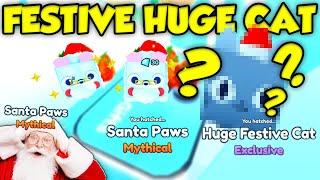 OMG!!! GOT The First *FESTIVE HUGE CAT* LIVE, He GOT For it FOR FREE how??? | PSX Christmas Update