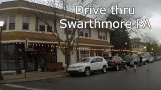 DRIVING THRU SWARTHMORE PA, DELAWARE COUNTY