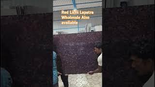 Red Lichi lapatro , Red anti skid Granite stone available on Best Price #viral_video #win #india