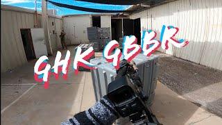 Dreadnought Airsoft 11 // GHK URGI M4 Gas Blowback Rifle Gameplay