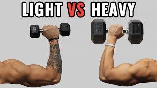 Light Weights vs Heavy Weights for Muscle Growth