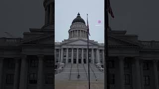 State of Utah Capitol historic building #travel #drone #details