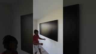 85" Samsung Frame TV unboxing & setup!