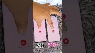 Samsung Galaxy S10 Vs Samsung Galaxy S10+ Hand Reboot Up Test