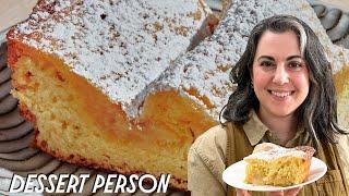 Claire Saffitz Makes St. Louis Gooey Butter Cake ft. Jo Firestone | Dessert Person