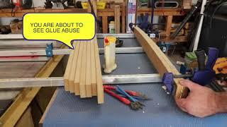 Making Bent lamination arm rest for a Morris chair using CNC magic (Woodworker friendly)