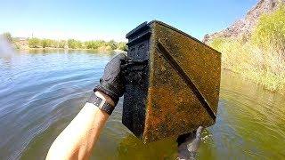 River Treasure: I Found a Metal Box Underwater in the River! (Unexplained)