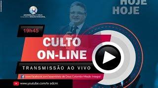 Culto Online Almoço com Deus Assembleia de Deus Colombo Missão Integral 08 04 2020