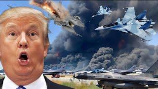 5 Minutes Ago! Russia Air Force Attacks Air Base in Kiev Region and Destroys 14 US F16s That Had J..