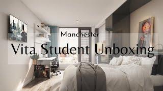 英國Manchester校外私人宿舍介紹Vita Student Unboxing＆Uhomes訂房平台分享