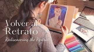 The Portrait as a Reunion: Exploring My Own Artistic Voice I Colored Pencil, Gouache, and Pastel