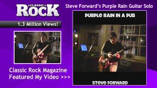 Prince | Purple Rain | Steve Forward #steveforward #purplerain #prince #guitarsolo