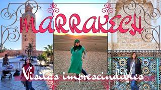 QUÉ VER en MARRAKECH  VISITAS que NO te PUEDES PERDER