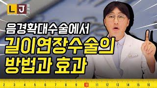 음경확대수술에서 길이연장수술 방법 및 효과 (LJ비뇨기과 남성수술 비법)