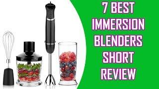 7 Best Immersion Blenders on Amazon 2022 | Top Hand Blenders List!