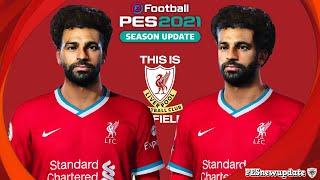 PES 2021 Faces Mohamed Salah by Abdo Mohamed