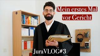 Mein erstes Mal vor Gericht (Referendariat) | JuraVLOG#3