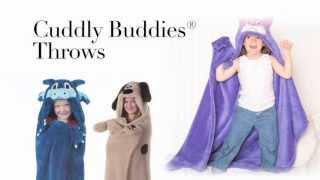 Cuddly Buddies® Kids Throw Blankets