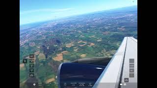 British Airways A321 | Edinburgh to LHR | Full Wing View Flight | Infinite Flight Ambience