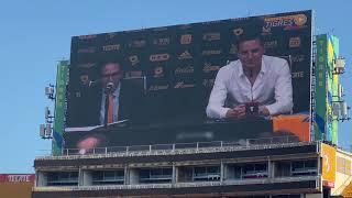 LA PRESENTACIÓN OFICIAL DE FLORIAN THAUVIN CON LOS TIGRES UANL 2021