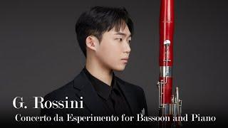 G. Rossini - "Concerto da Esperimento" for Bassoon and Piano, Seokljin Ahn