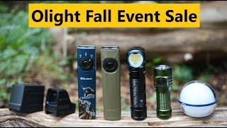 Olight Fall Sale Up To 40% Off  Sept 16-20 2024