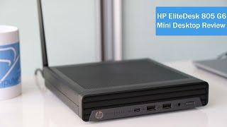 HP EliteDesk 805 G6 Mini Desktop Review (AMD Ryzen 7 PRO 4750GE)