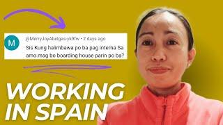 PWEDE BANG HUWAG NG MAG BOARDING HOUSE KAPAG STAY-IN SA TRABAHO? || MADEL DELOS REYES ||OFW IN SPAIN