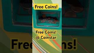 Free Coins At Coinstar Machine! #coin #coinstar