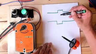 Klappenstellantrieb Tutorial 4, der Federrückläufer, Brandschutzklappen und Scherheitssteuerungen