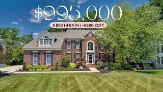 HOUSE TOUR IN EXCLUSIVE WOODMORE COMMUNITY | BOWIE, MD| MD REAL ESTATE | 5 Bed | 4 Bath | 6800 Sqft